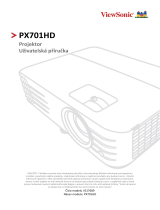 ViewSonic PX701HD Užívateľská príručka