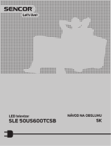 Sencor SLE 65US600TCSB Používateľská príručka