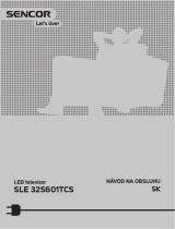 Sencor SLE 32S601TCS Používateľská príručka