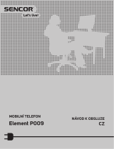 Sencor Element P009 SE Používateľská príručka