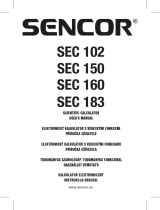 Sencor SEC 102 Používateľská príručka