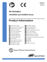 Ingersoll Rand 3445MAX Návod na obsluhu