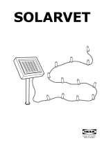 IKEA SOLARVET Používateľská príručka