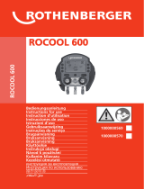 Rothenberger Digital manifold ROCOOL 600 Používateľská príručka