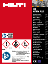 Hilti HIT-MM PLUS Užívateľská príručka