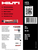 Hilti HFX 284264 Užívateľská príručka