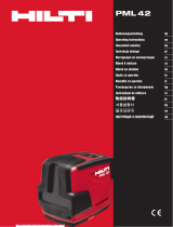 Hilti PML 42 Návod na používanie