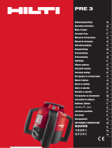 Hilti PRE 3 Návod na používanie