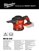 Milwaukee M18 CV Original Instructions Manual