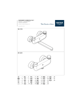 GROHE EUROSMART COSMOPOLITAN T 36 319 Assembly Instructions Manual