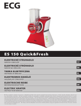 ECG ES 150 Quick&Fresh Používateľská príručka