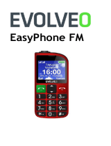 Evolveo EasyPhone FM Návod na obsluhu