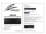 Evolveo GK640 Používateľská príručka