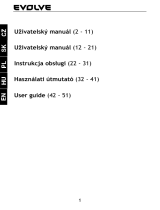 Evolveo FX500 Používateľská príručka