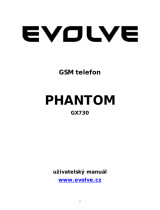 Evolveo phantom gx730 Používateľská príručka