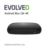 Evolveo android box q4 4k Používateľská príručka