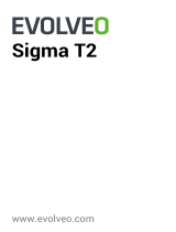 Evolveo sigma t2 Používateľská príručka