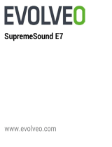 Evolveo supremesound e7 Používateľská príručka