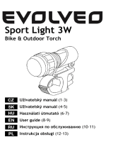 Evolveo Sport Light 3W main Návod na obsluhu