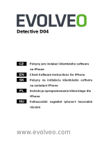 Evolveo Detective manural for iPhone Návod na obsluhu