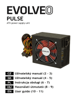 Evolve power supply 350W Používateľská príručka