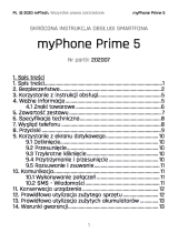 myPhone PRIME 5 Používateľská príručka