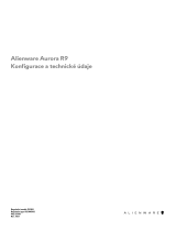 Alienware Aurora R9 Užívateľská príručka