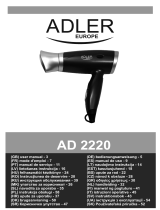 Adler AD 2220 Návod na používanie