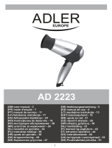 Adler AD 2223 Návod na používanie