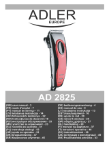 Adler Europe AD 2825 Používateľská príručka