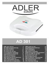 Adler AD 301 Návod na používanie