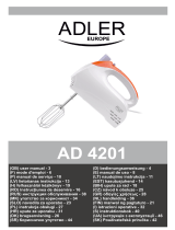 Adler Europe AD 4201 Používateľská príručka