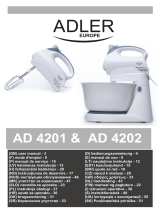 Adler AD 4202 Návod na používanie