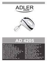 Adler AD 4205b Návod na používanie