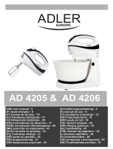 Adler AD 4206 Návod na používanie