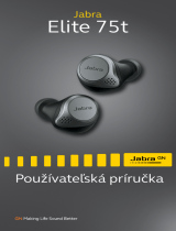 Jabra Elite 75t - Používateľská príručka