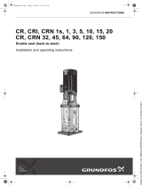 Grundfos CR 1 Installation And Operating Instructions Manual