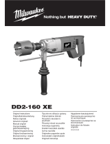 Milwaukee DD2-160 XE Original Instructions Manual