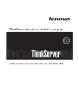 Lenovo ThinkServer RD210 Informácie O Zárukách A Podpore