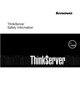 Lenovo ThinkServer RD430 Safety Information Manual