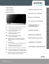 Gorenje OPTIHEAT 2000GTPT Návod na obsluhu