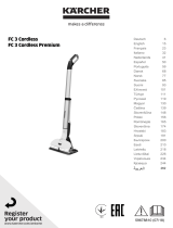 Kärcher FC3 FLOOR CLEANER CORDLESS Návod na obsluhu