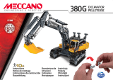 Meccano John Deere 380G Excavator Návod na používanie