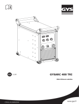GYS GYSARC 400 A TRI Návod na obsluhu