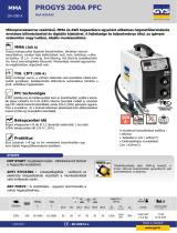 GYS PROGYS 200A PFC Dátový hárok