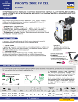 GYS PROGYS 200E FV CEL Dátový hárok
