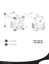 GYS TIG 220 DC HF FV (machine only) Návod na obsluhu