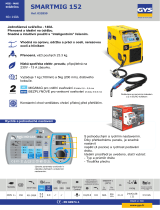 GYS SMARTMIG 152 Dátový hárok