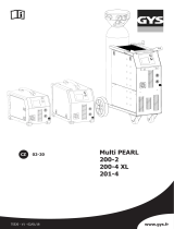 GYS MULTIPEARL 200-2 Návod na obsluhu