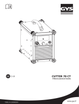 GYS PLASMA CUTTER 70A CT Návod na obsluhu